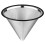 Coffee Pouring Filter Reusable Stainless Steel Coffee Dripper Paperless Coffee Filter for Sustainable Brewing 1