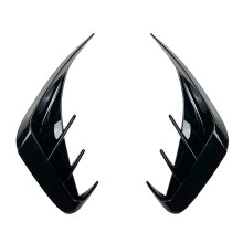 G20 Heckstoßstange Lip Spoiler Side Outlet Cover Blende für - 3er G20 320I 325I 330I Bright Black