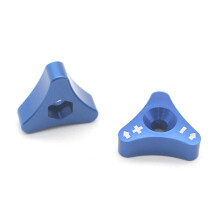 Boulon de réglage du bouton de fourche avant pour 200 250 350 EXC EXCF SXF XC XCFW XCW 690 (bleu)