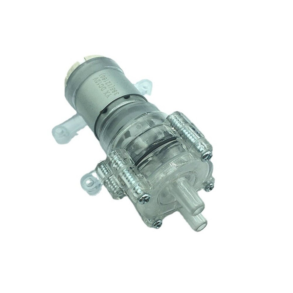 Pompe à vide à diaphragme transparente pour aquarium DC12V haute résistance à la température 385HPC-9 Pompe à eau Pompe à vide
