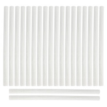 Lot de 20 mèches en fibre de verre de 25 cm pour torches de bouteille de vin, éclairage de patio, éclairage de jardin