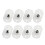 Self Adhesive Mini Wheels, 8Pack Mini Swivel Wheels Self Adhesive Paste Pulley Rotation Sticky Pulley 1
