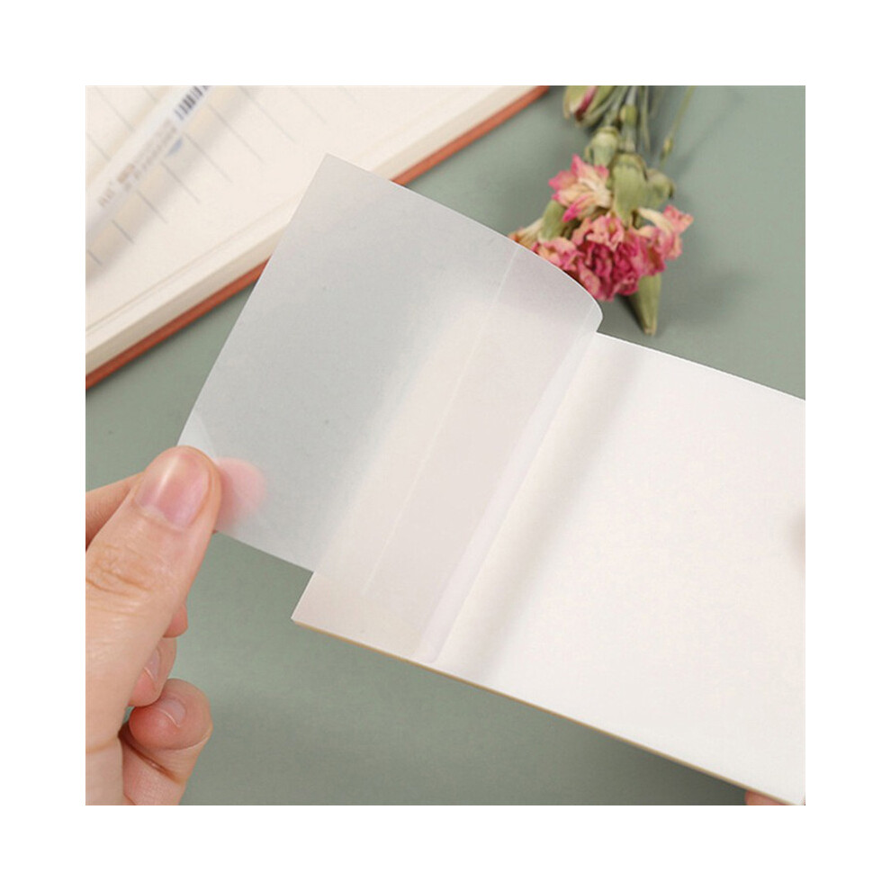 Transparent Sticky Note Pads - Colorful Transparent Sticky Notes,500 Sheets Waterproof Self-Adhesive Memo (3X3Inch)-image-OPC-PBMJVY2-NEW