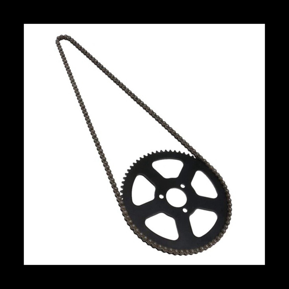 25H 136 Chain + 68T Sprocket 2 Stroke 47CC 49CC for Mini Small Sports Car Pocket Bike Off-Road Motorcycle-image-OPC-PBMJW7V-NEW