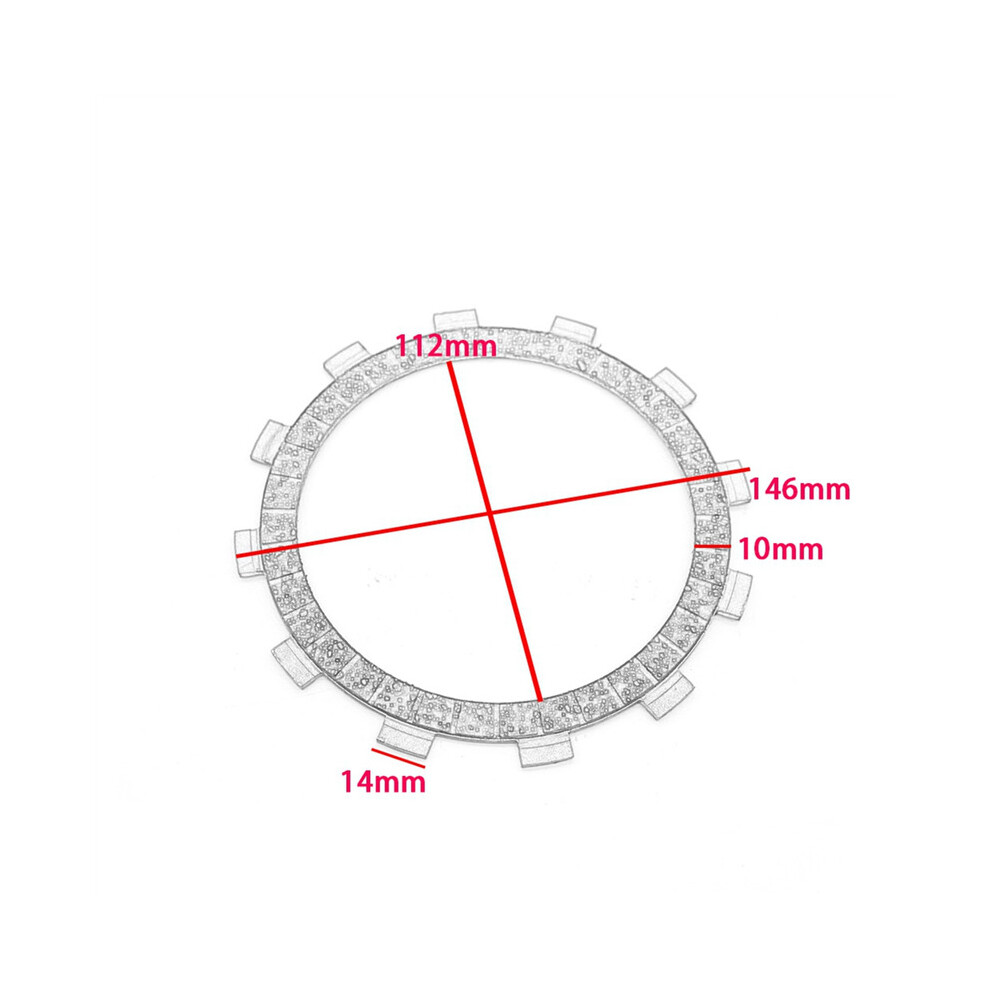Motorcycle Clutch Friction Plate Pressure Plate And Steel Plate Kit For Xjr400 Xj400 Xj600 4763449164493