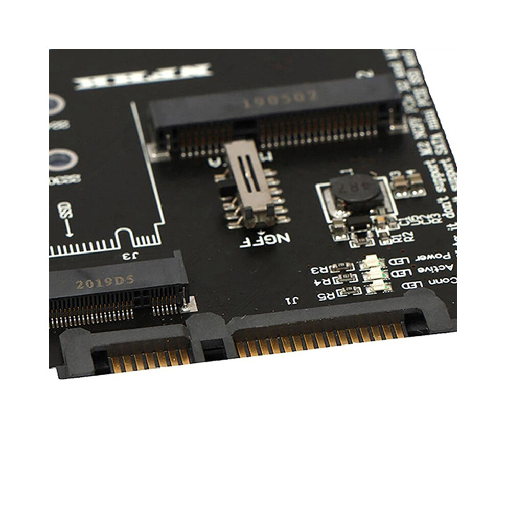 M2 To Sata 2.5Inch M2 Ssd Adapter Msata To Sata Ngff Msata Ssd To Sata3.0 Adapter Board Converter Card For Pc Laptop 4763449129058