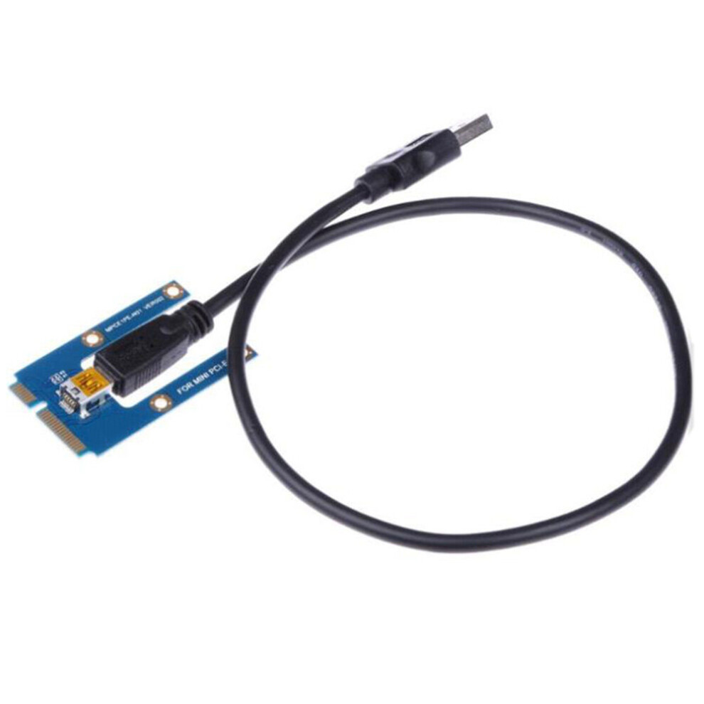 Usb 3.0 Mini Pci-E To Pcie Pci 1X To 16X Extender Riser Card Adapter Extension Cable For Miner Mining 4763449144297