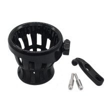 Porte-gobelet pour guidon de moto pour GL1800 Goldwing pour Softail Noir