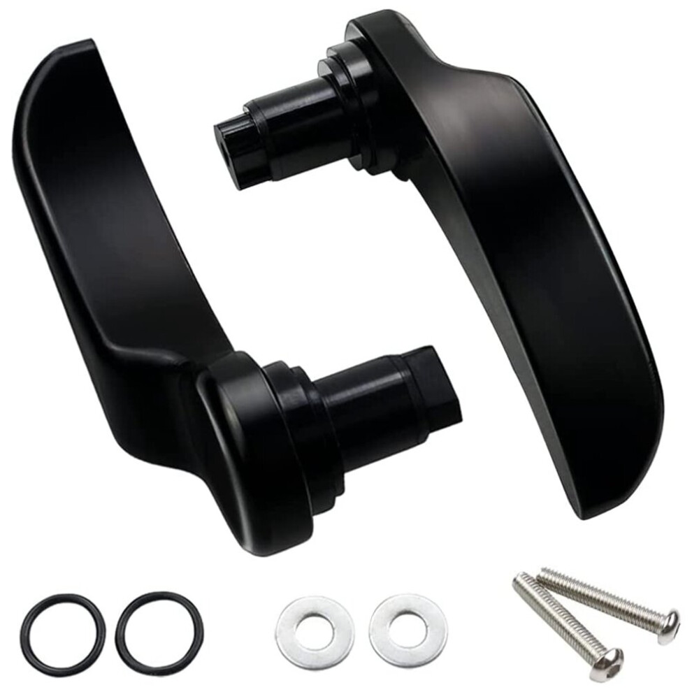 Saddlebag Latch Lever-Saddle Bag For 2014-2022 Street Glide Road King Special Road Glide Special Ultra Limited, Black 4763449158515