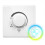 86 Type Ceiling Fan Adjustment Stepless Speed Controller Wall Switch 220V 10A 6