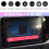 Tempered Glass Film for 4 5X 2017-2019 Car Radio DVD GPS Navigation Touch Screen Protector LCD Display 2