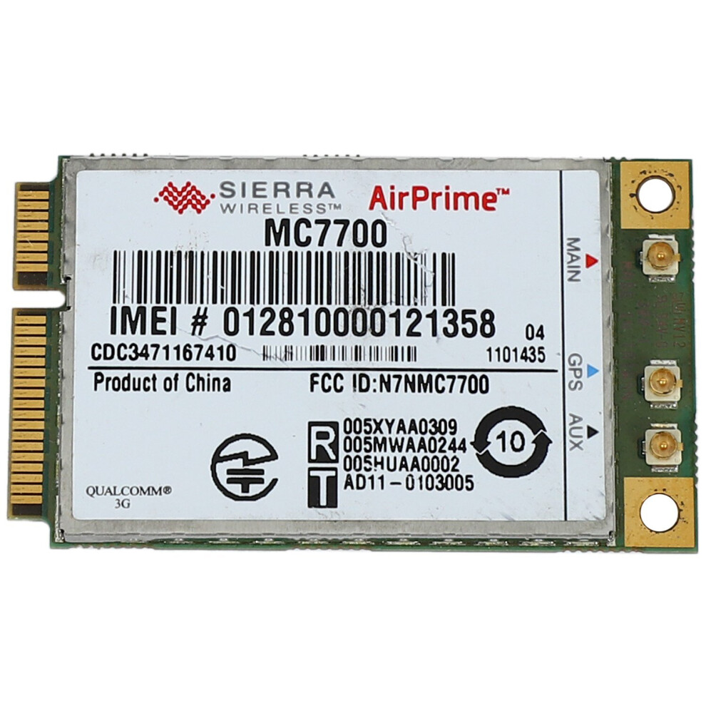 Unlocked Mc7700 3G/4G Wwan Card For Airprime,100Mbps 4G/3G Lte/Fdd/Wcdma/Edge Gps Module For Windows/Linux 4764074984005