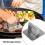 Stainless Steel Press, 5.5 Inch Square Smasher, Professional Griddle Accessories Kit, Grill Press Perfect 5