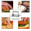 Stainless Steel Press, 5.5 Inch Square Smasher, Professional Griddle Accessories Kit, Grill Press Perfect 7
