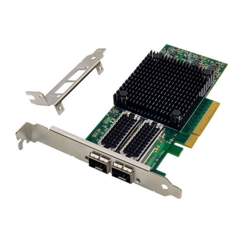 Mellanox MNPH29D-XTR ConnectX Dual Port 10Gigabit Network PCI-E Card - Foto 10