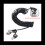 Laptop Computer Lock Laptop Lock Anti-Theft Lock Universal Retractable Spring Rope Steel Cable Key Computer Lock 5