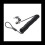 Laptop Computer Lock Laptop Lock Anti-Theft Lock Universal Retractable Spring Rope Steel Cable Key Computer Lock 1
