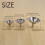 Stainless Steel Funnels Set for Kitchen Use Filling Bottles Liquor Flask Tiny Spice Cooking Powder Water 7