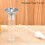 Stainless Steel Funnels Set for Kitchen Use Filling Bottles Liquor Flask Tiny Spice Cooking Powder Water 5