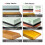 Knife Sharpening Stone Kit 4 Side Whetstone Sharpener, Preium 400/1000 3000/8000 Grit Wet Stone Set, Water Stone 3