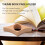 Wooden Book Page Holder,Stylish Personal Book Assistant Thumb Book Page Holder,for (Beech Wood-Small) 4