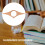 Wooden Book Page Holder,Stylish Personal Book Assistant Thumb Book Page Holder,for (Beech Wood-Small) 5