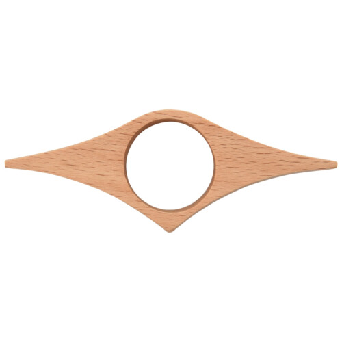 Wooden Book Page Holder,Stylish Personal Book Assistant Thumb Book Page Holder,for (Beech Wood-Small)