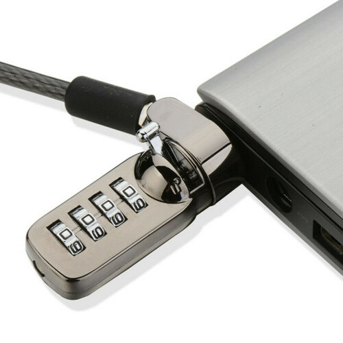 Security Anti-Theft Combination Laptop Notebook Cable Lock 4 Digit Password Lock 2