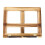 Foldable Recipe Book Stand,Wooden Frame Reading Bookshelf,Tablet Pc Support Stand 2