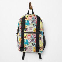 Happy Tree Friends Backpack 15in - Unique Design, Lightweight Durable Polyester, Perfect Gift for School & Travel Bag