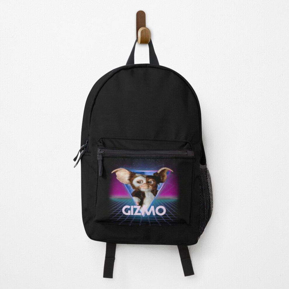 Famgem Backpack Gremlins Gizmo Retro 80S Neon Landscape School Bag Travel 15"