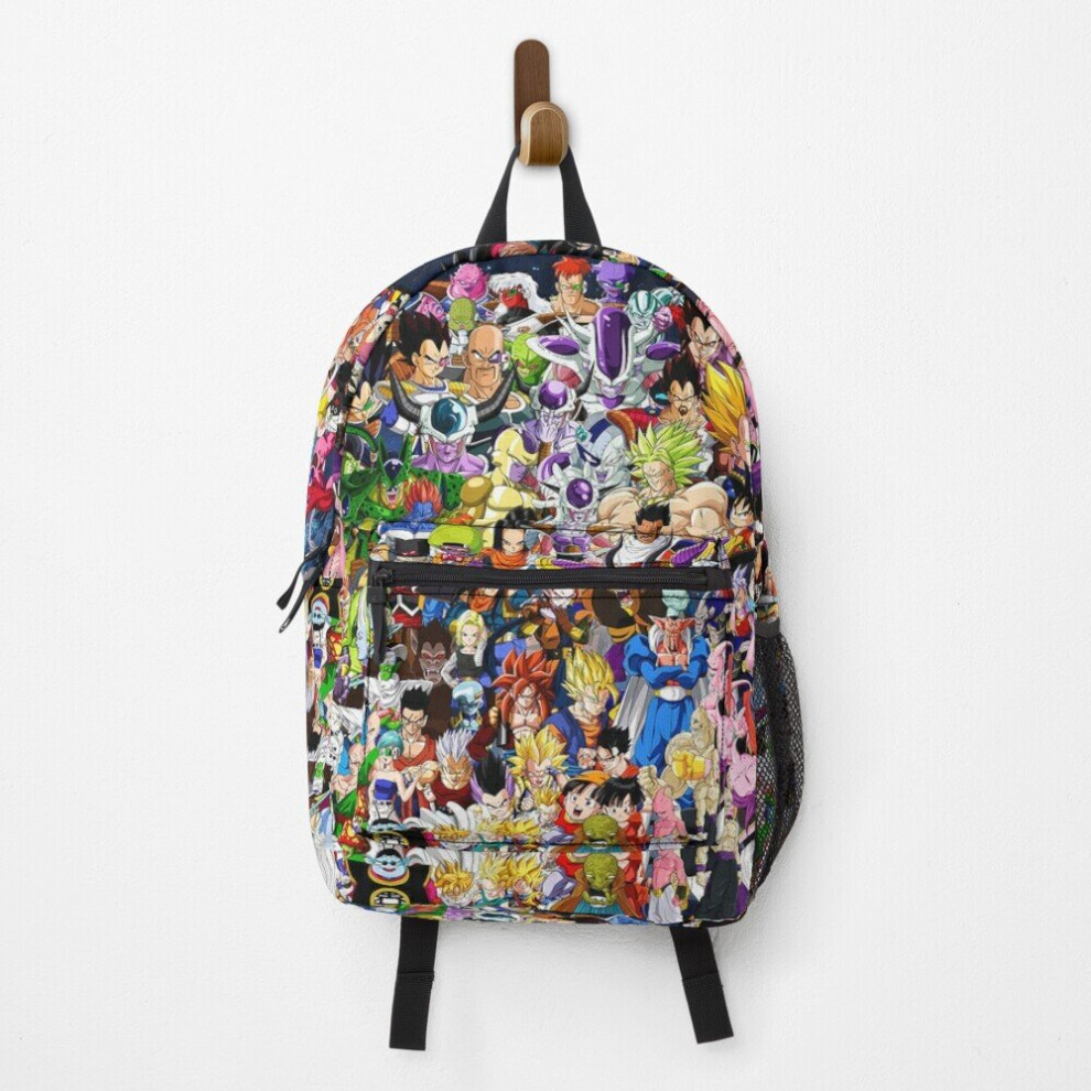 Backpack Dragon Ball Characters School Bag Travel 15"