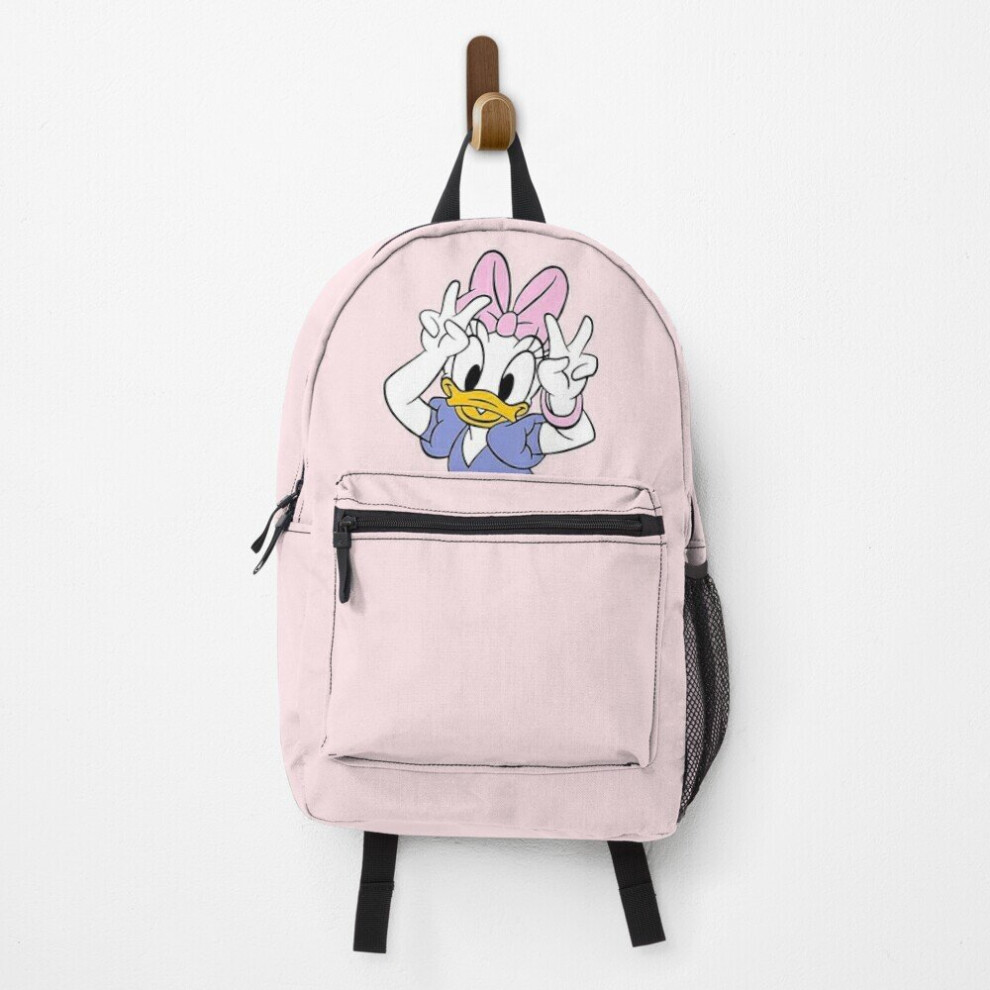 Backpack Daisy Duck Say Hi Cute School Bag Travel 15