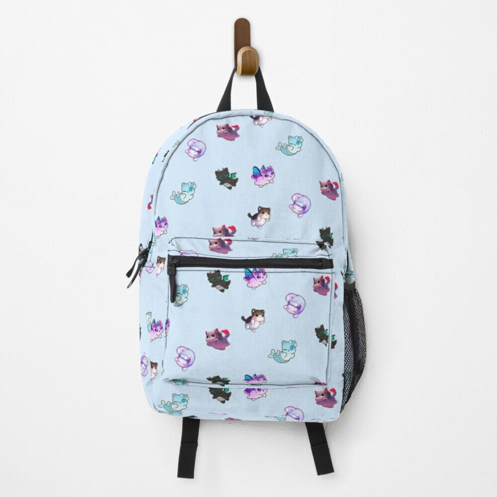 Famgem Backpack Meemeows Aphmau Cat Plush Pack, Cute Cat Unicorn Aphmau Plushies School Bag Travel 15"