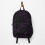 Backpack Purple and Black Pattern School Bag Travel 15" 1