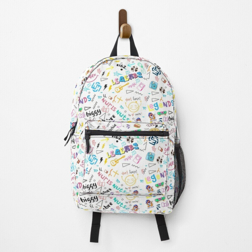 Backpack Norris Nuts Seamless Pattern, Norris Nuts Pattern School Bag Travel 15"