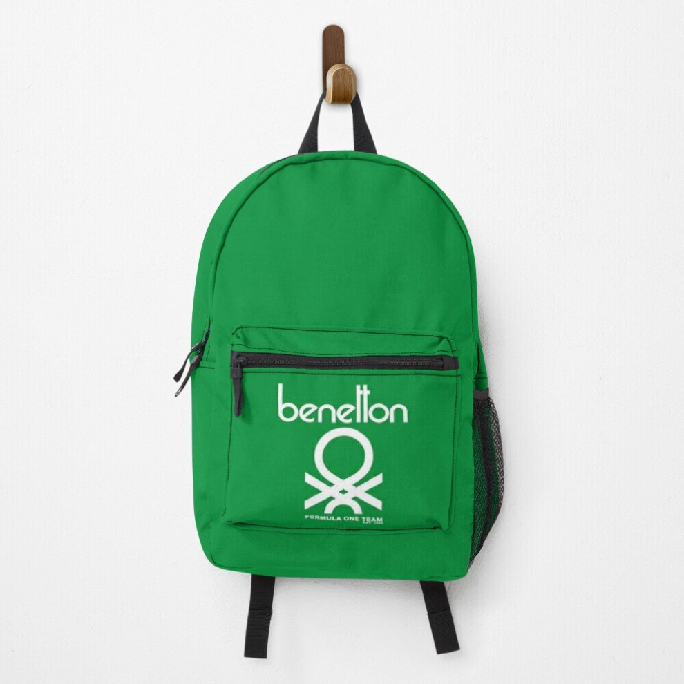 Famgem Backpack Benetton Formula Team 80S Collection School Bag Travel 15"
