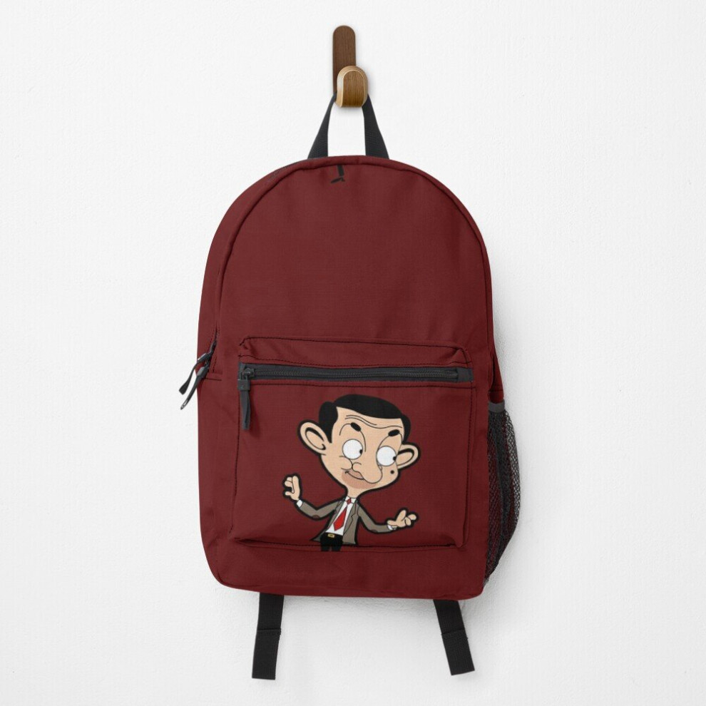 Famgem Backpack Mr. Bean School Bag Travel 15"