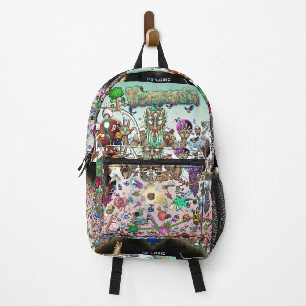 Backpack Terraria Game poster School Bag Travel 15"