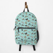 Backpack jumping spiders galore School Bag Travel 15"