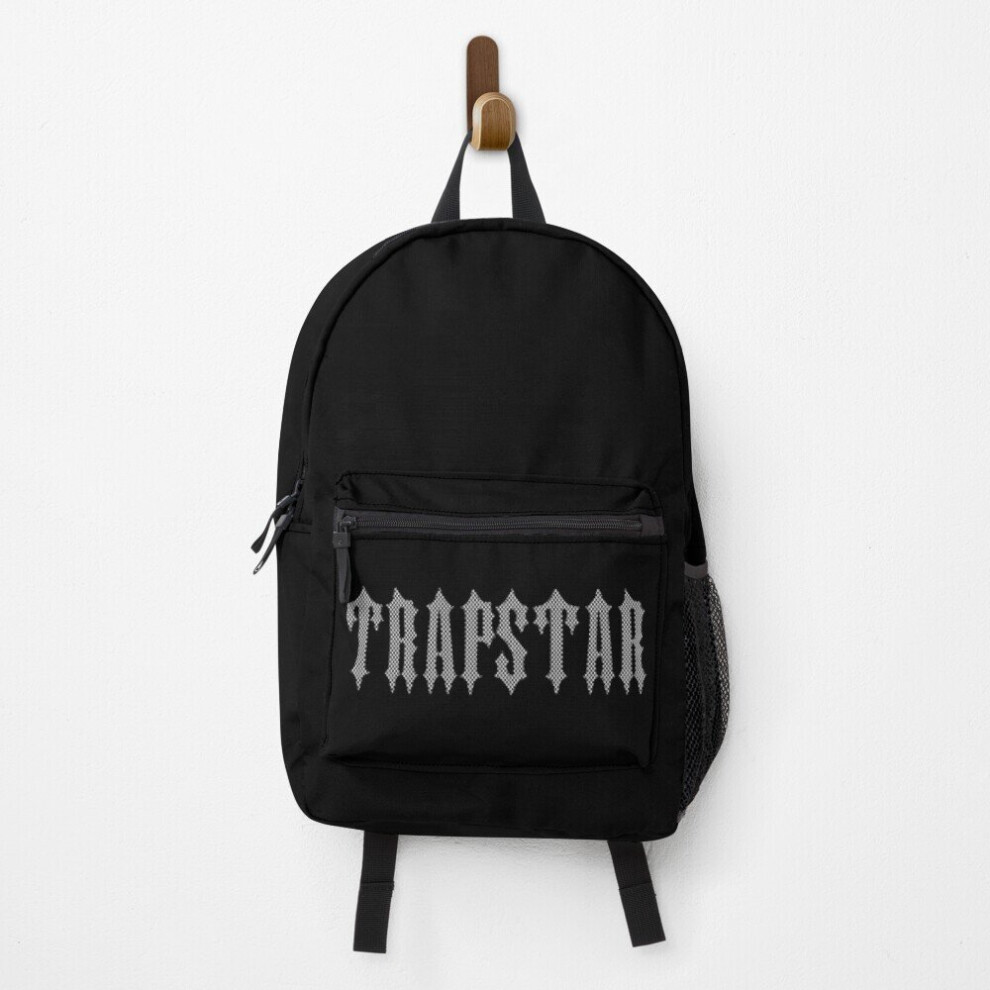 Backpack Trapstar London checkered logo design School Bag Travel 15"