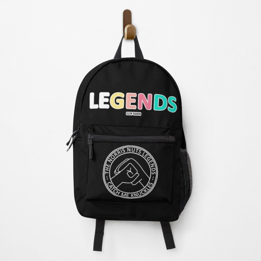 Backpack Norris Nuts Legends - Catch Me Knuckles School Bag Travel 15"