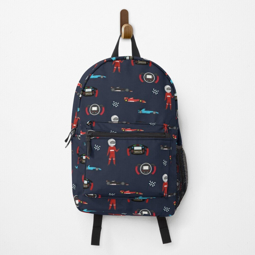 Famgem Backpack Formula 1 Racer School Bag Travel 15"