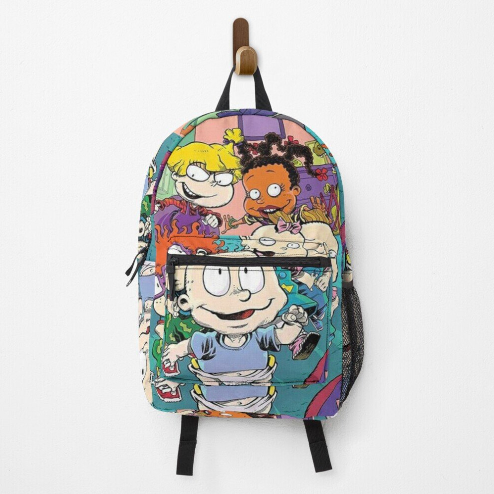 Famgem Backpack Rugrats School Bag Travel 15"