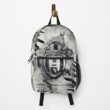 Juventus-Themed 15-Inch Laptop Backpack | School & Travel Bag with Anti-Theft Pockets, Durable Polyester, Multi-Compartment, Padded Comfort