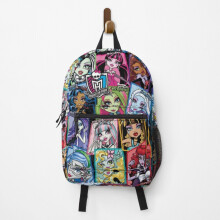 Monster High Character Backpack - 15-Inch School Bag, Exclusive Design, Durable Polyester, Travel Ready