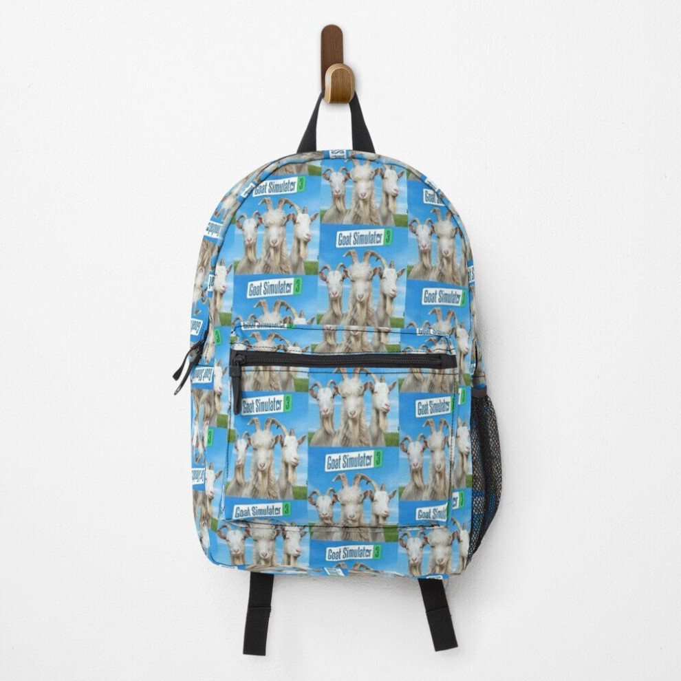 Famgem Backpack *Trending* Goat Simulator Game Poster Design School Bag Travel 15"
