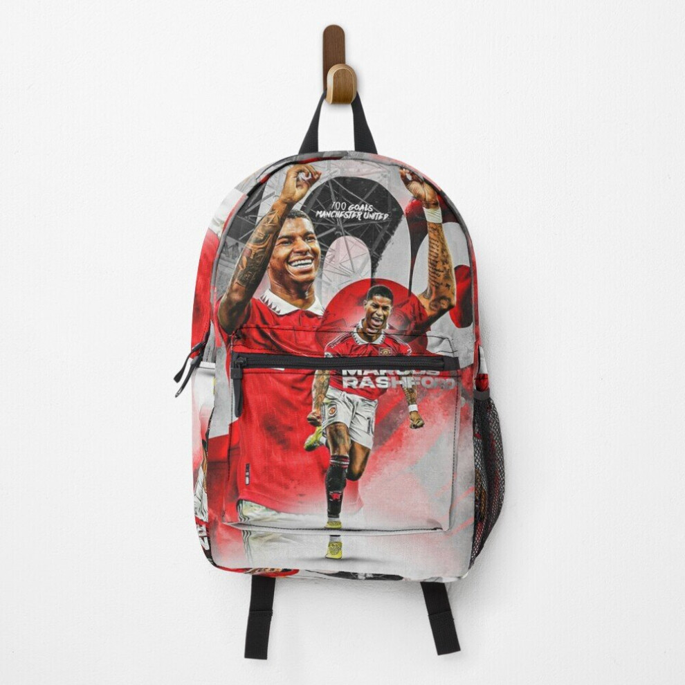 Backpack MARCUS RASHFORD 100 goal celebration School Bag Travel 15"