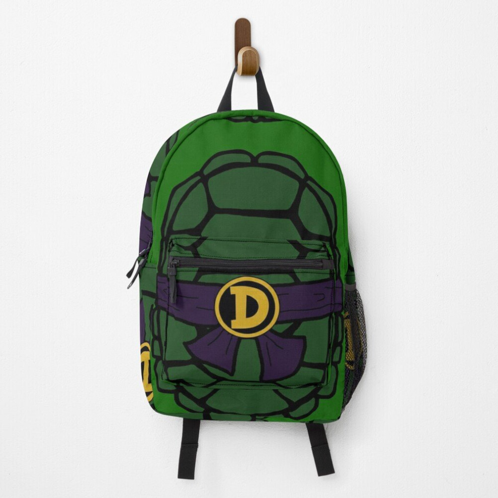 Backpack Ninja Turtle Donnie School Bag Travel 15"