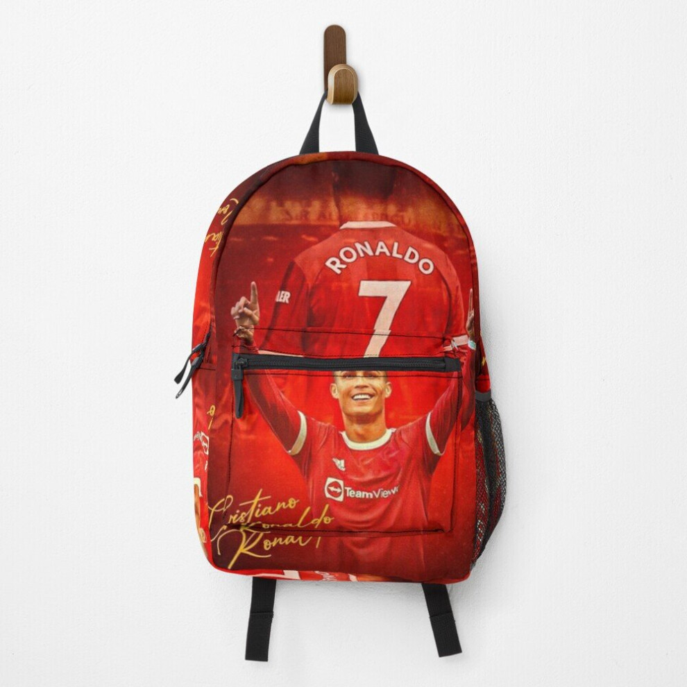 Backpack Cristiano Ronaldo  School Bag Travel 15"